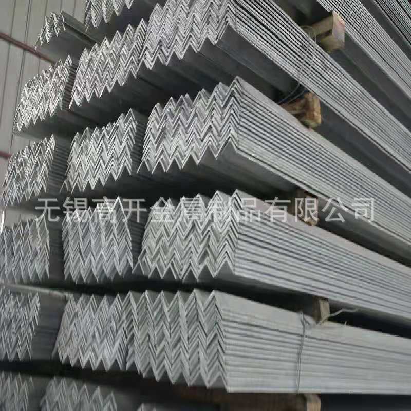 Zinc-plating steel with no tin custom 40*5 black angle steel hot-rolled high-qinc layer buildings with varying degrees of therm xinct steel