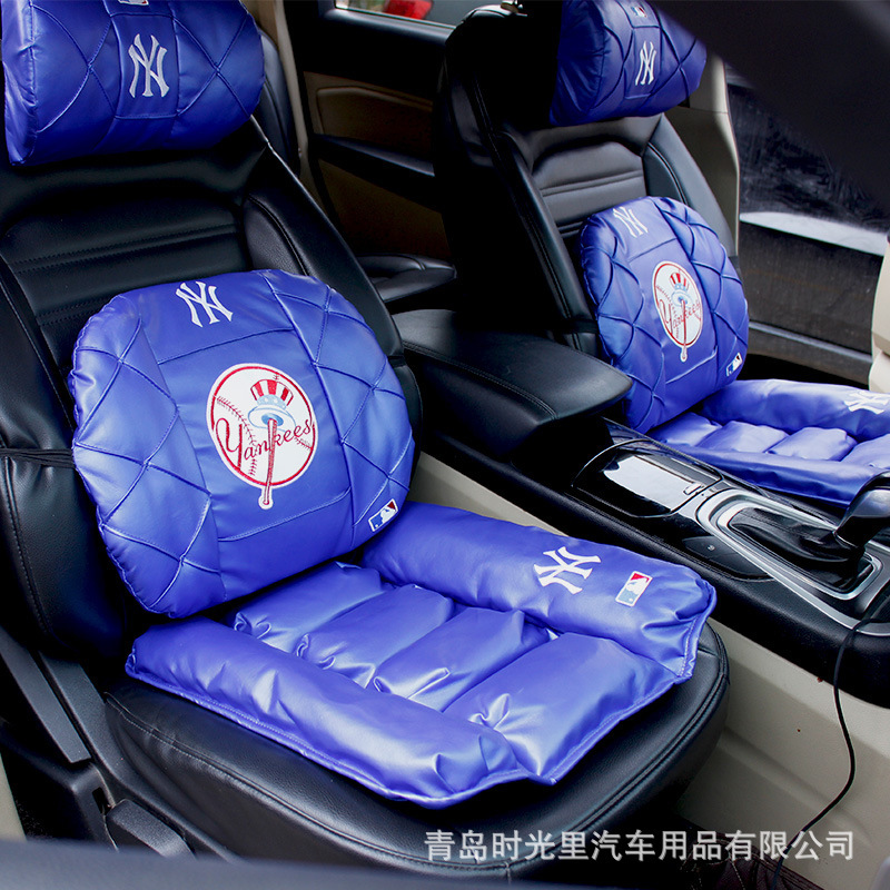 NY car mat with a waist-to-clip pillow to remember a cotton cart with a pillow-to-car.