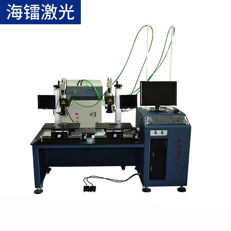 深圳高速激光焊接機點焊機不鏽鋼管手機電池五金水壺自動焊接機
