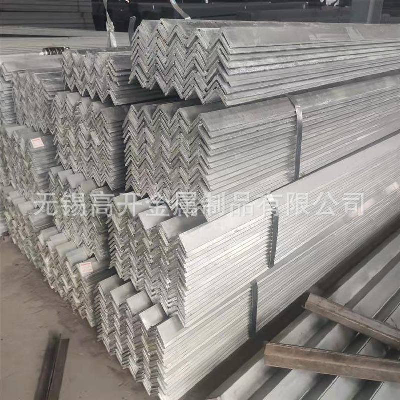 Zinc-plating steel with no tin custom 40*5 black angle steel hot-rolled high-qinc layer buildings with varying degrees of therm xinct steel