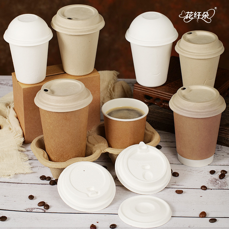 1 สมัย 80-90 Cal. Cane Fire cups ที่ลดคุณภาพของถ้วยกาแฟที่เป็นมิตรต่อสิ่งแวดล้อม