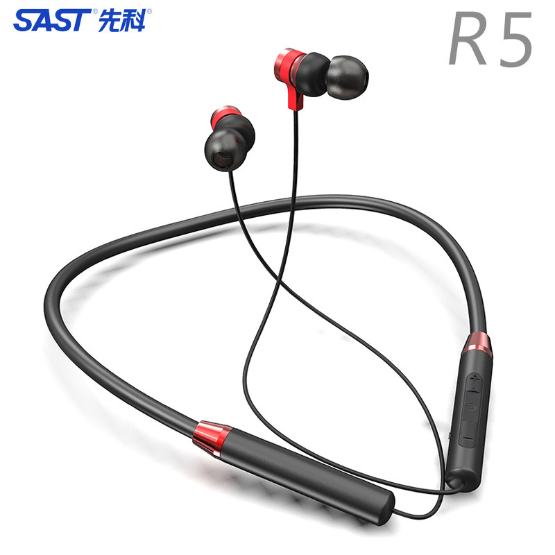 Synthetic R5 portable outdoor bluetooth headphones with HIFI audio-stringed bluetooth headphones