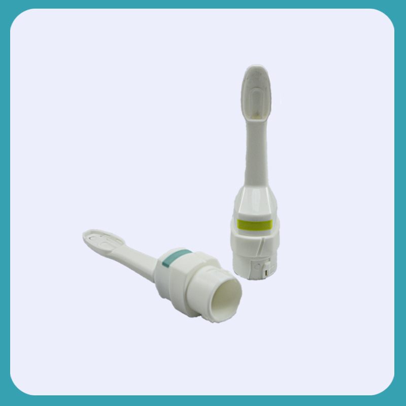 The plastic mould for electric toothbrush fittings is customised for processing.