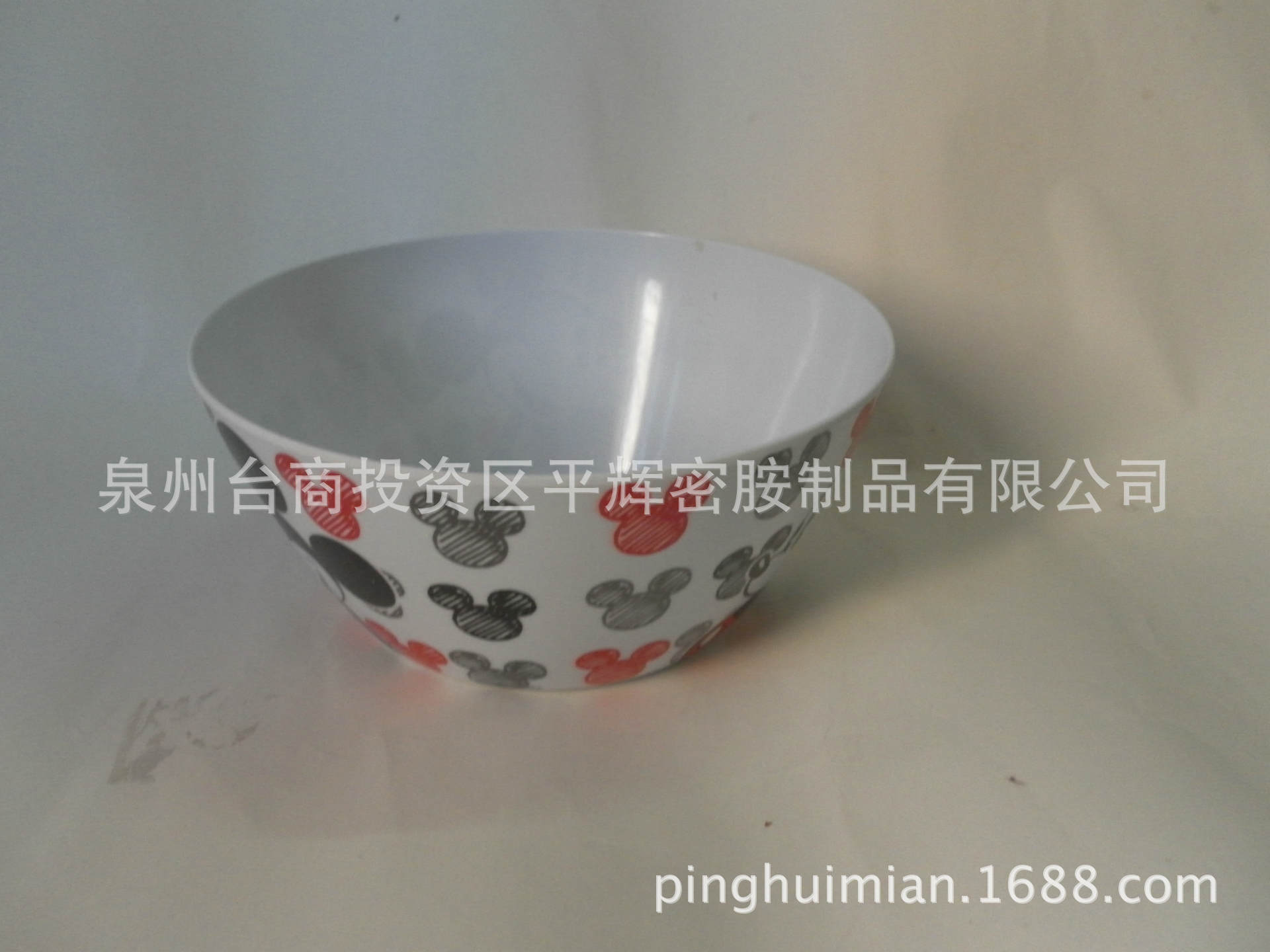 卡通设计图案美耐皿密胺餐具沙拉碗  密胺汤碗 密胺酒店餐具