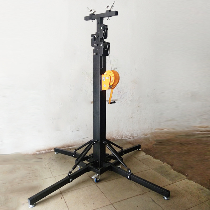 A04 Heavy 6-metre 4-wheel folding foot stage light-lighted stand-up, heavy