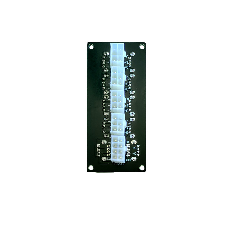 Charged PCB output to load link board multichannels to support right and left switching of 4USB1type-c