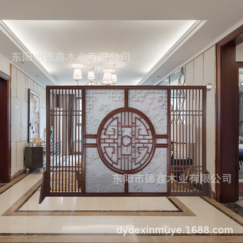 Tuỳ biến cửa vào Trung Quốc mới để gấp màn hình gỗ.