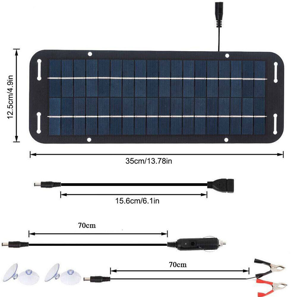 6W12V 30W12V Nhà duy trì bảng bơm pin mặt trời 12V