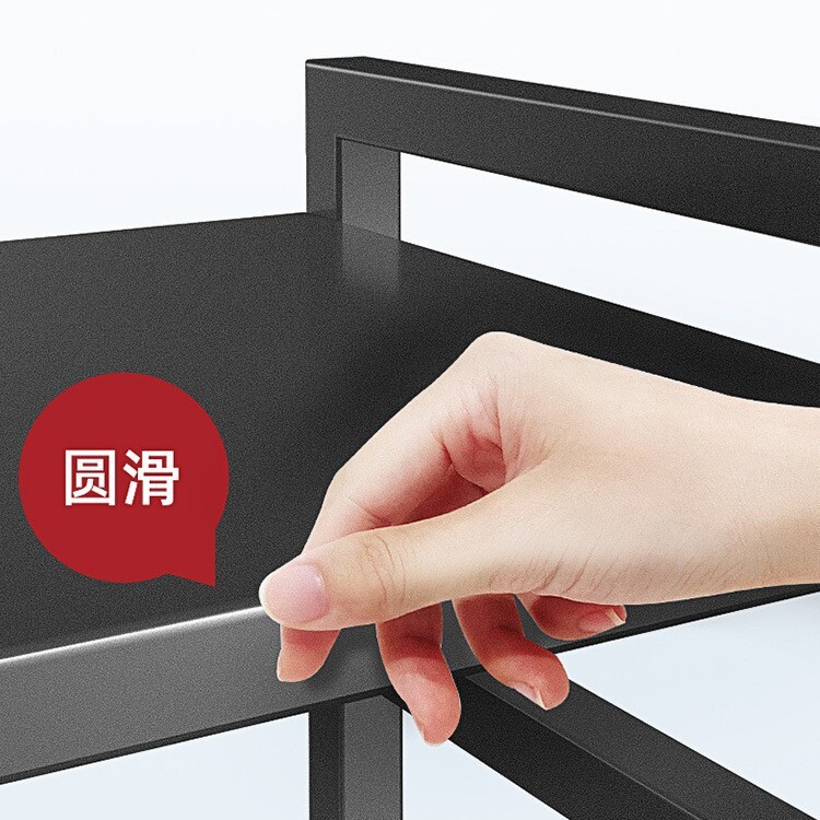 kệ vi sóng làm bếp tại nhà bằng lò nướng điện trải dài xuống hai kệ sách