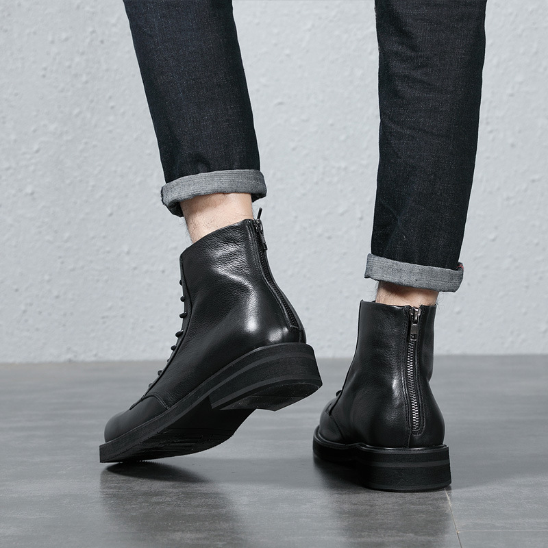 ♪ Old and old oxen-skin Martin boots ♪