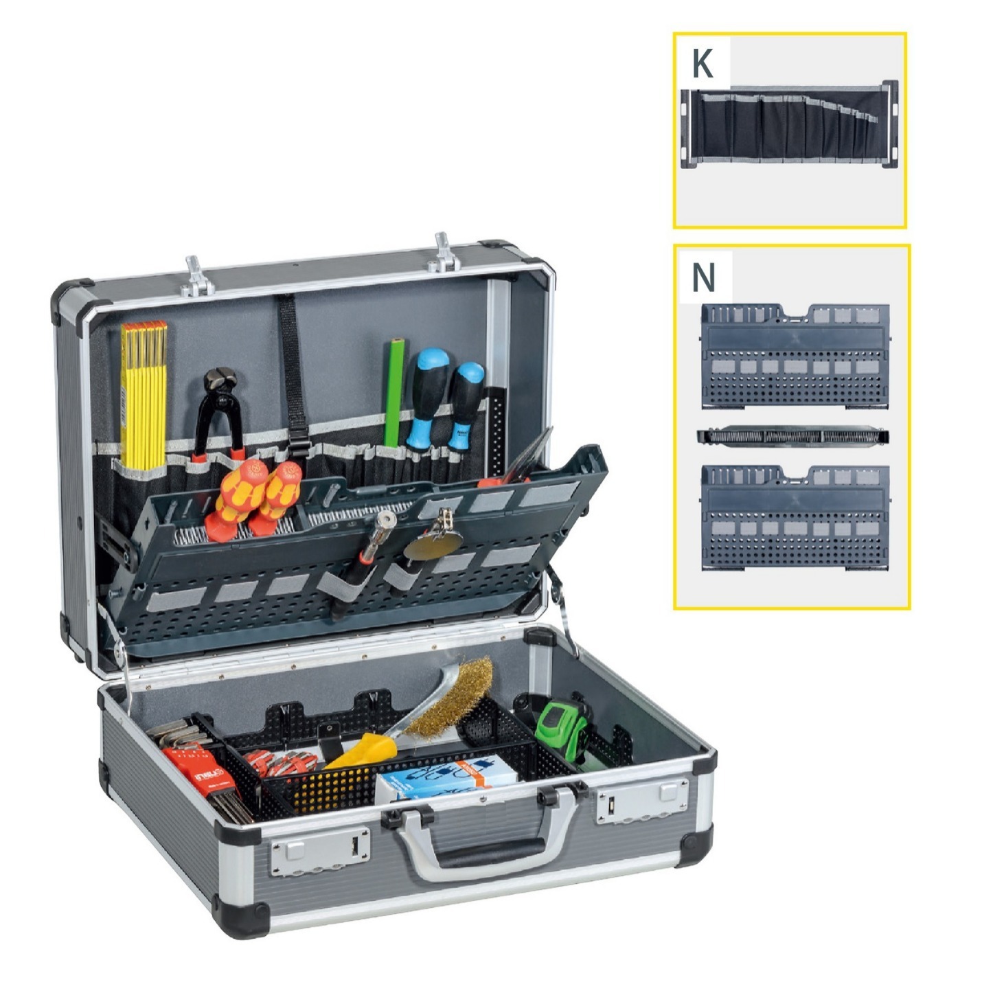 AluPlus Tool Aluminium Boxes hand-held aluminum boxes in Germany