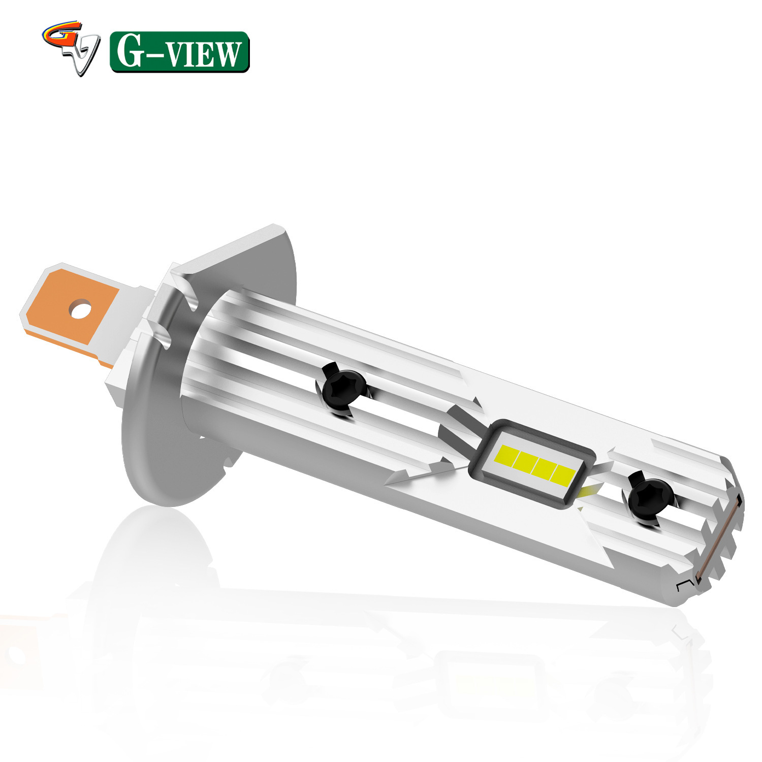 Gview Works directly for mini GS H1 led bulbs 60wCSPled chip white gold and yellow led fog lamps