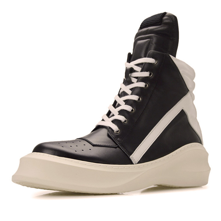 The factory's supplier is the English Man's Shoes, the black-and-white-skin boots, the Martins' Boots.