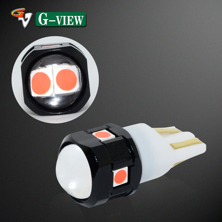 G-View's new 3030 sticker W5W-6SMD t10 reading light, corner light, amber light blue light