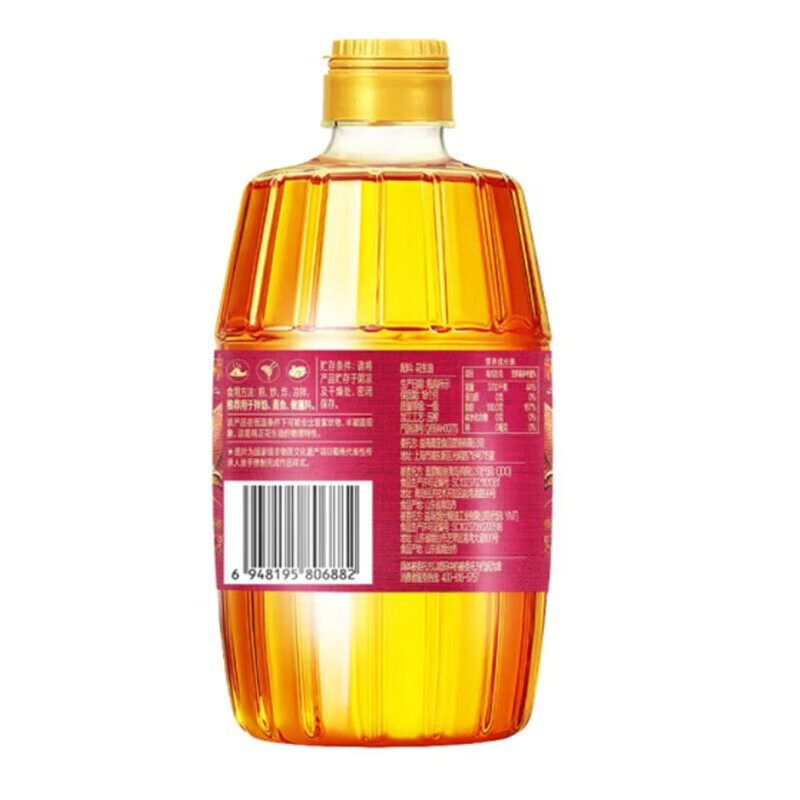 胡姬花金衣玉食古法花生油900ml