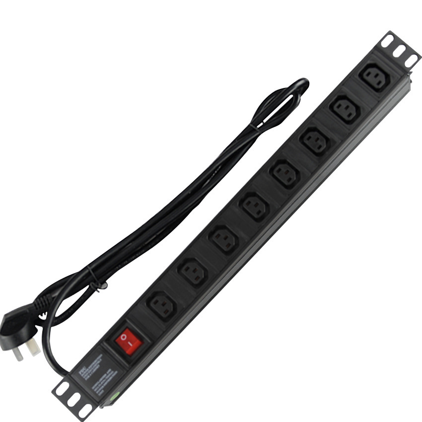 The PDU Peddles, a 1U embedded switch for the cabinet.