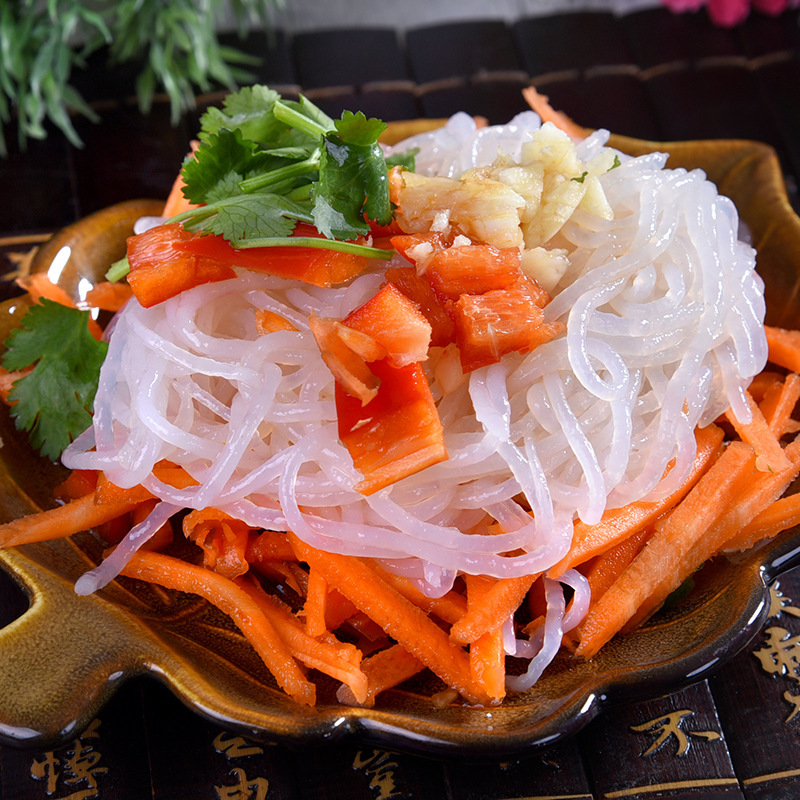 火鍋食材素食涼拌魔芋麪粉絲低卡低熱量 量大從優整箱意麪魔芋絲