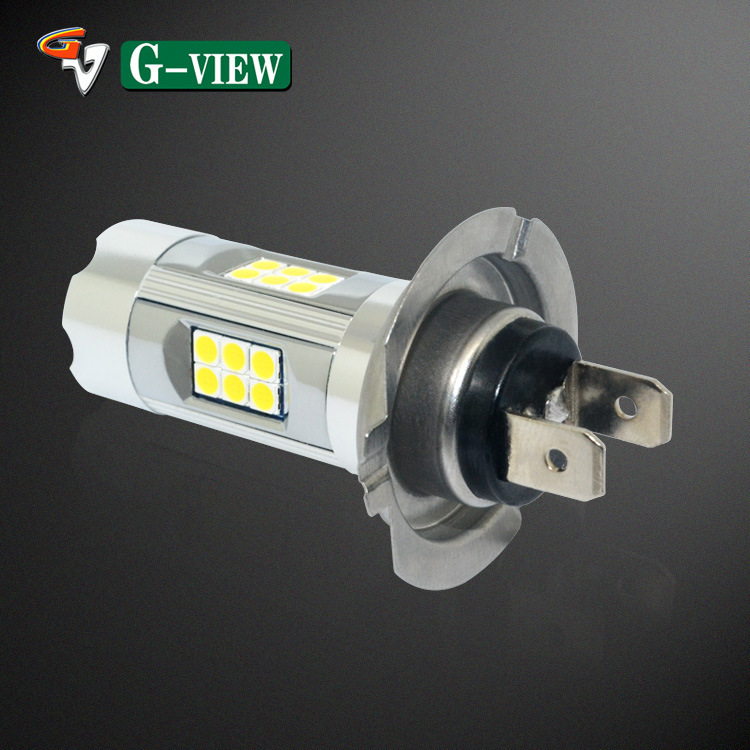 Wholesale of plant led car lamp H7 with lens 27W led fog light, fogproof light daylight