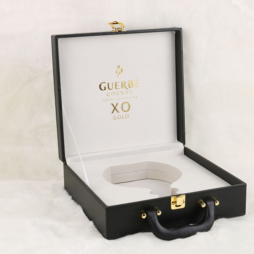 Portable wine boxes with high-end cortex cartridges for the delivery of XO wine boxes in the factory