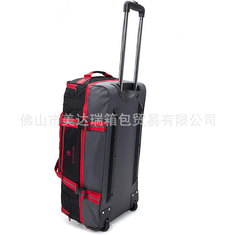 新款多功能手提旅行拉杆箱 大容量航空拖运包 牛津布行李箱工厂