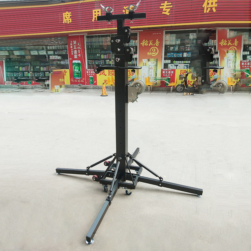 A01 heavy 6-metre 7-wheel stretcher and folding foot stage light-lighted stubble; 250 kg