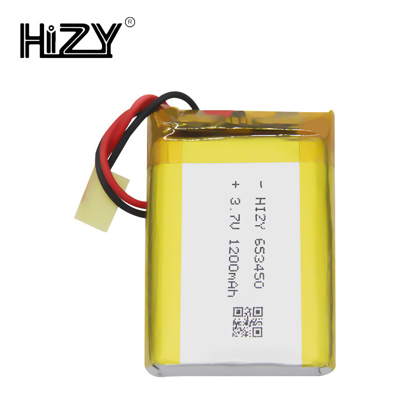 Nhà máy cho pin lithium polymer 3.7 V1200 mAh 653450 của máy chiếu laser