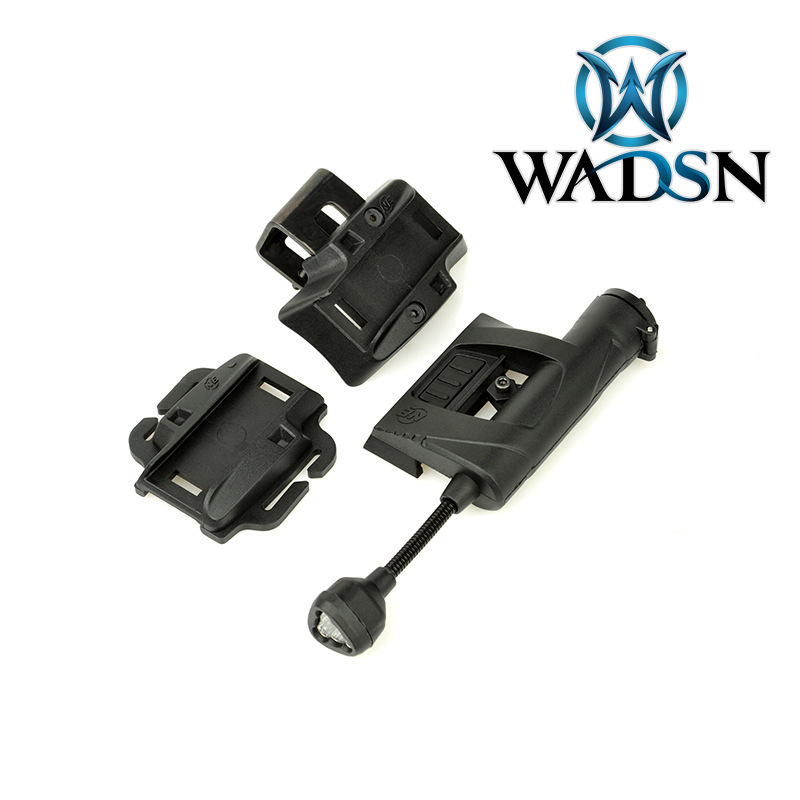 Warderson WADSN Mũ bảo hiểm nhanh Chagre Mpls 4 màu thắp sáng đèn LED chiến thuật IR