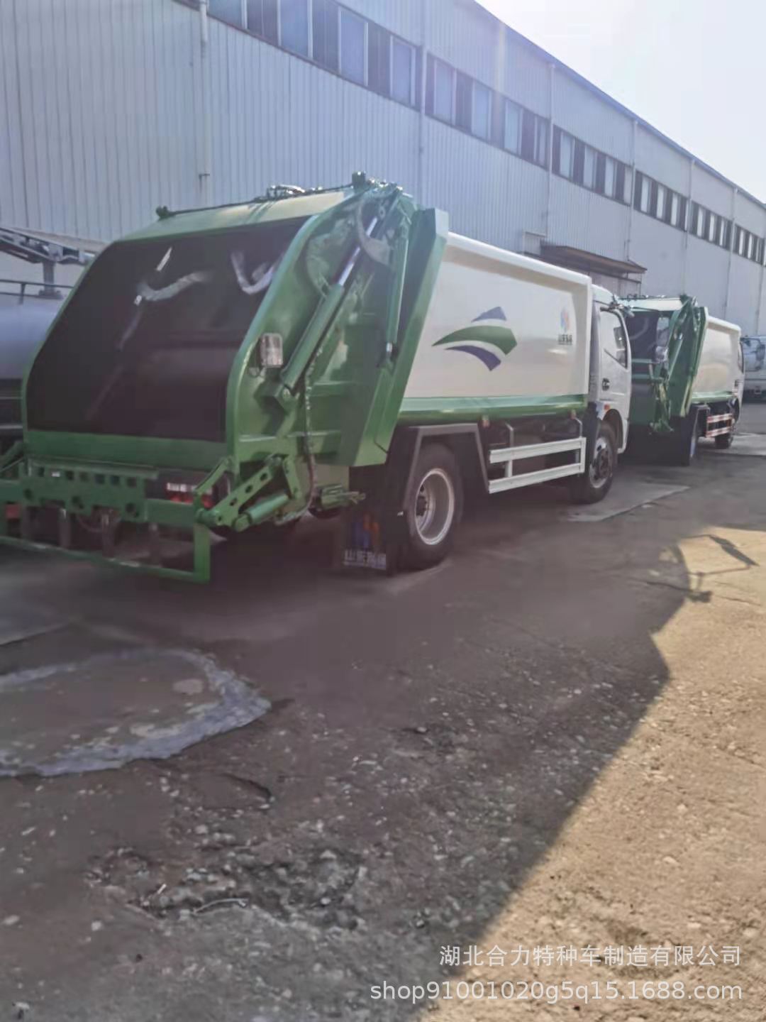 Eastern Cape 8 compressed garbage truck, Dolika 8 compressed garbage truck, Eastern wind compressed garbage truck