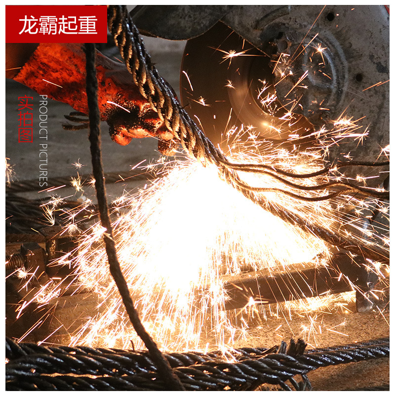 Hand-made ropes 12mm 16mm 18mm steel rope cranes