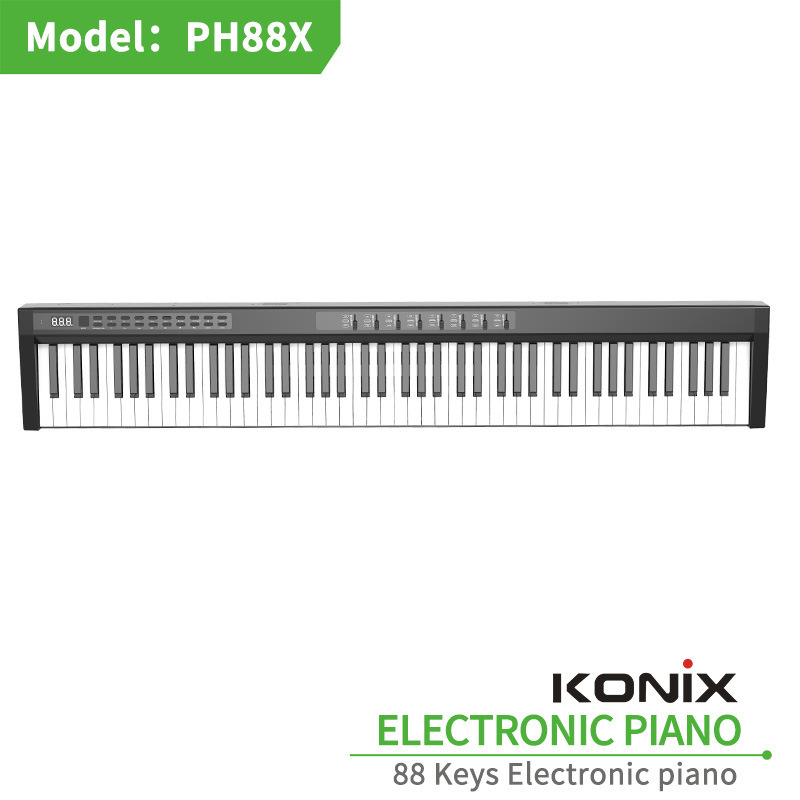 PH88X smart piano, 88 keys, multipower energy header.