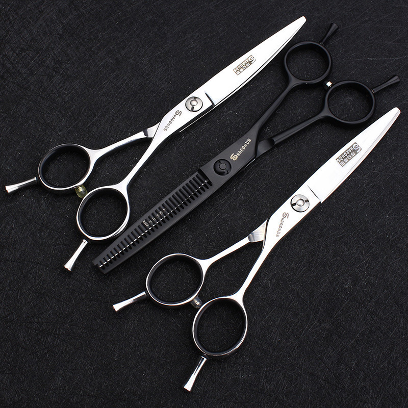 Hair scissors, "A" for a 6-inch twirl, twirl, scissor hairdresser.