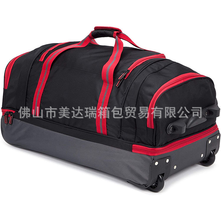 新款多功能手提旅行拉杆箱 大容量航空拖运包 牛津布行李箱工厂
