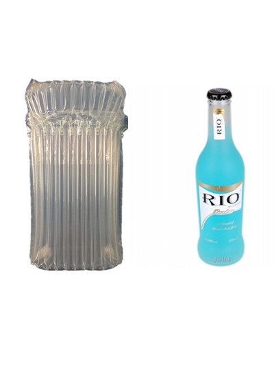 750 ML wine cylinders with thick inflatable bags.