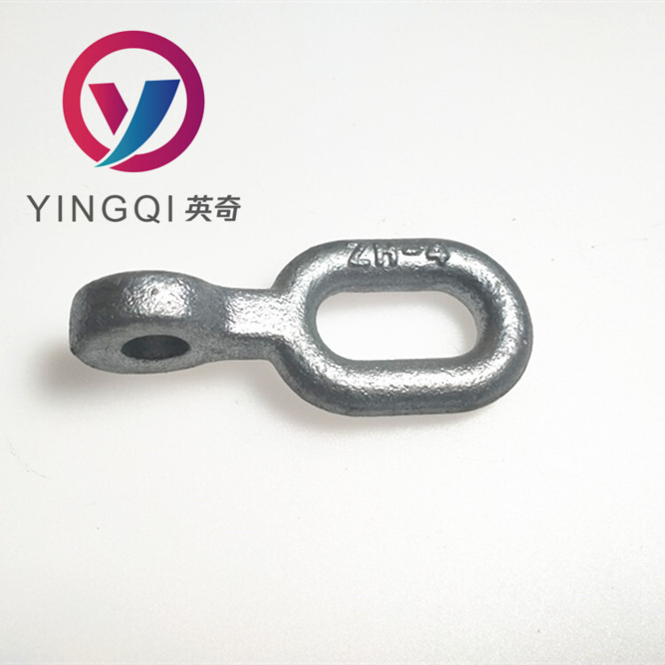 ADSS cable gold connector, right angle ring, turn to ring ZH-4 ZH-7, thermal zinc-plated gold parts.