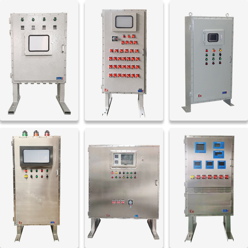 Carbon steel blast-proof distribution cabinet plc blast-resistant frequency device heat ventilating control cabinet blast-proof lighting cabinet