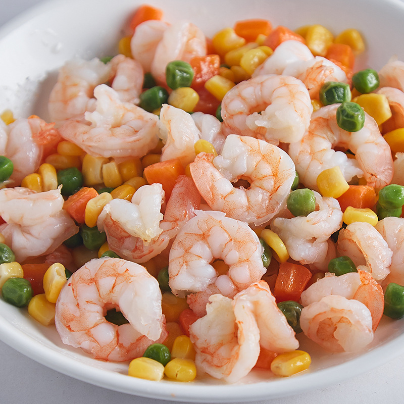 Ngọc lục bảo phủ với 250 g/pack/net trọng lượng 200 g prawn bánh và chế độ ăn tôm tôm