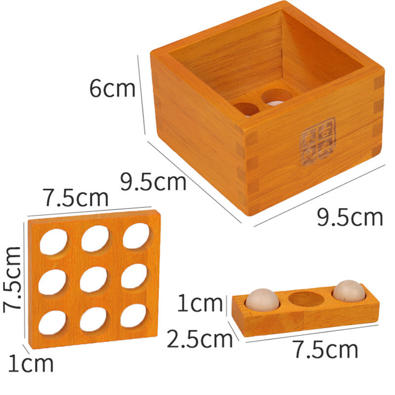 Wood-making toy puzzle game lock-in Luban's 36-step-up wholesale