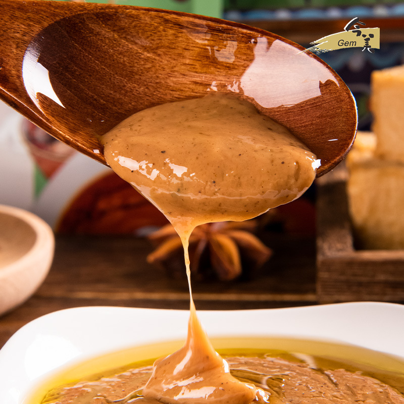 Today's beauty, Nemori's little lamb food pans, sesame sauce, peanut butter, 120g kettle sauce.