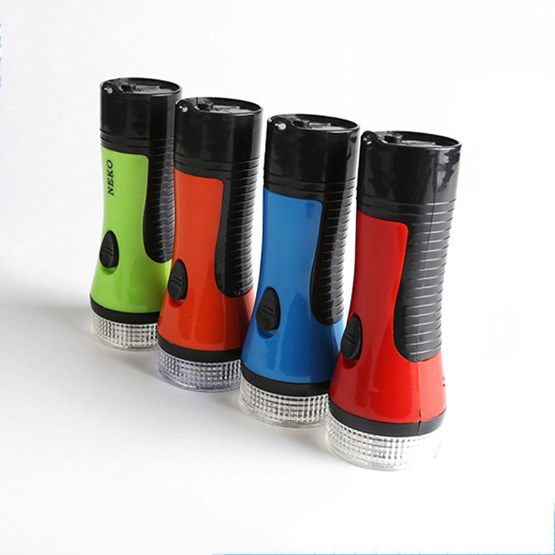 Home plastic flashlights.