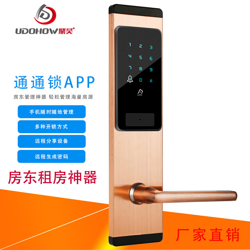 Hotel door lock, hotel swipe card, APP password, smart sensor, NB lock apartment.