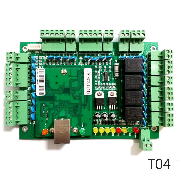 Web-enabled primary microcropping door-ban controller G01G02G04 single door two-way control panel TCP/ICP cloud control