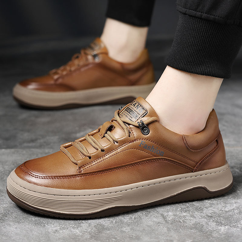 2024 Autumn Men's Skin New Recreational Shoes.