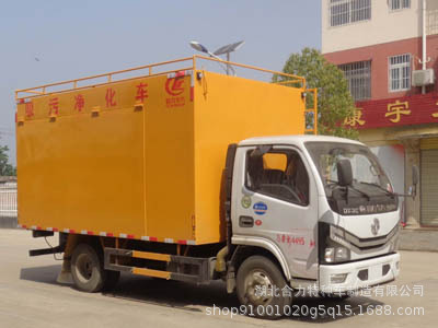 East Wind Dolika sewage treatment truck. Blue-card sewage treatment truck. East Wind Blue sewage treatment plant.