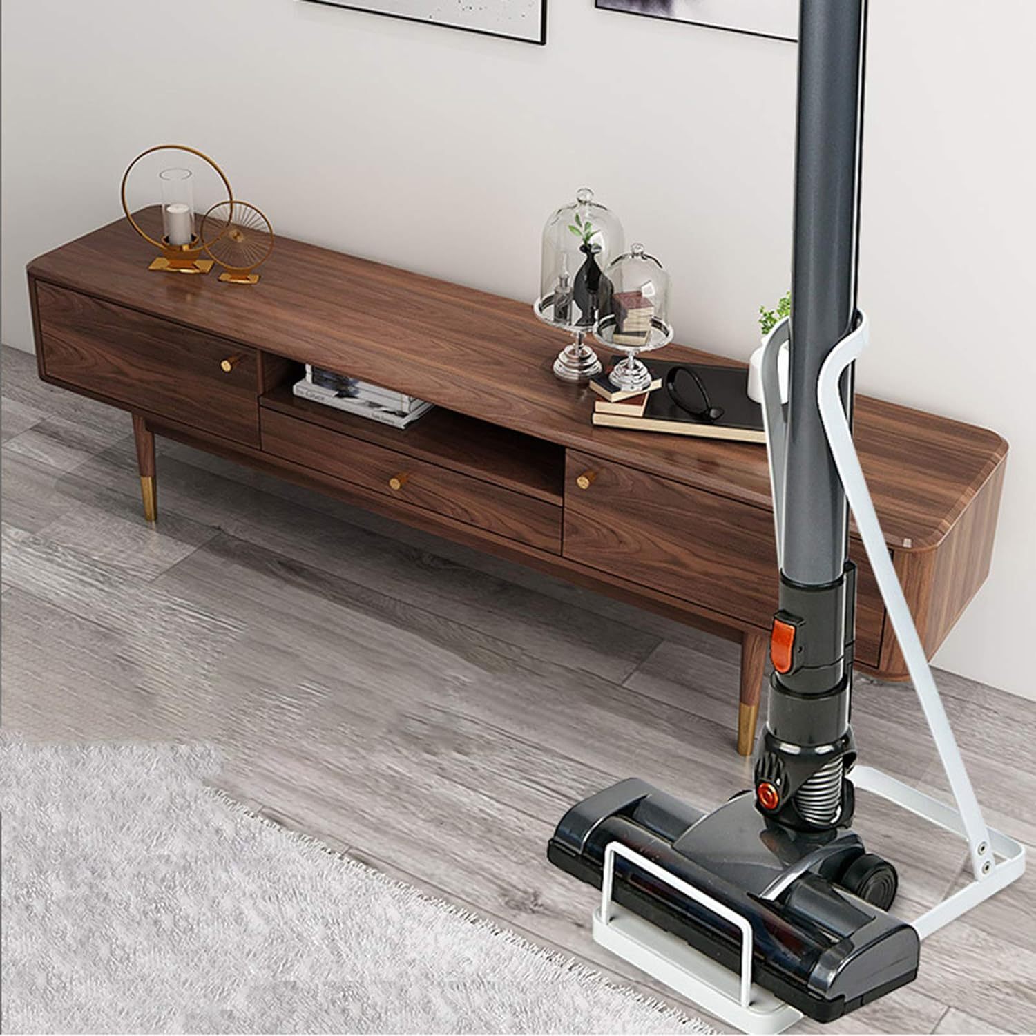 Máy hút bụi Nhật đứng mà không cần ống hút máy hút bụi thiết lập khung hỗ trợ máy hút bụi cầm tay