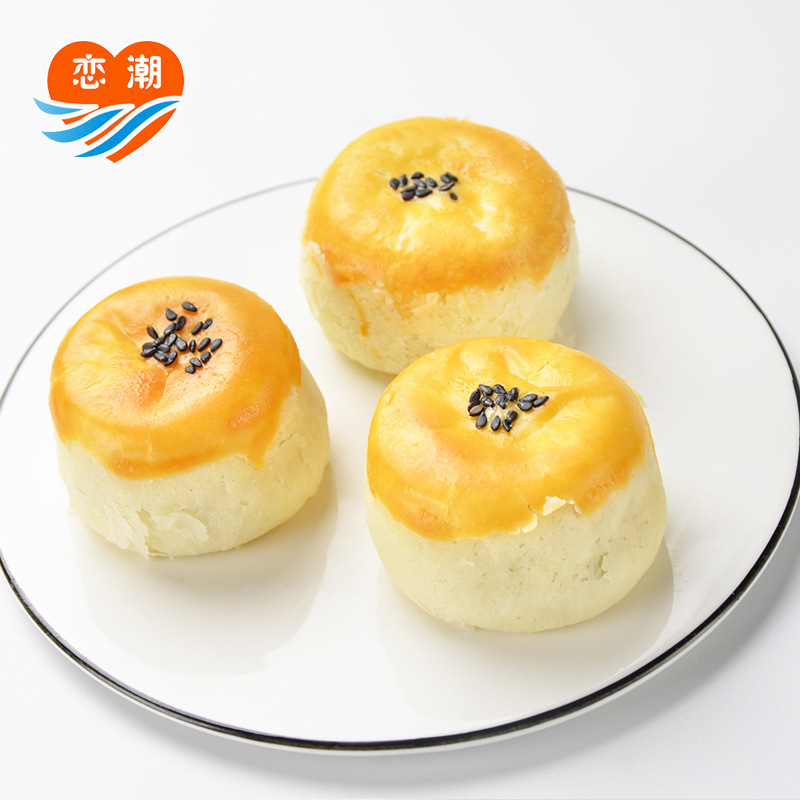 Nhà máy bán trứng vịt, bánh Soufflés, trứng vịt muối, bánh mặt trăng, quà giữa năm, một bao.