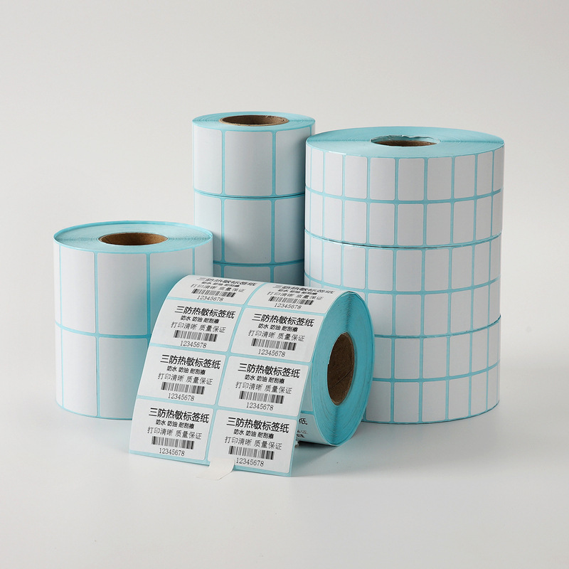 Two rows of hot-sensitized stickers, two rows of paper-printed caps, no dry paper 50 30 40