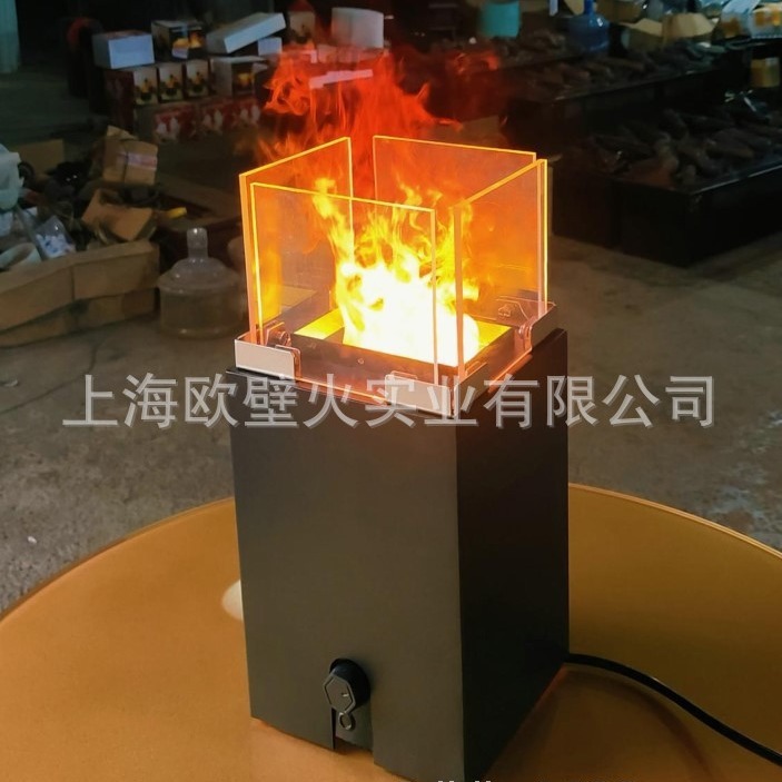 創意仿真火焰裝飾|3D霧化壁爐火柱火盆|酒吧商務會所KTV爆款裝飾|