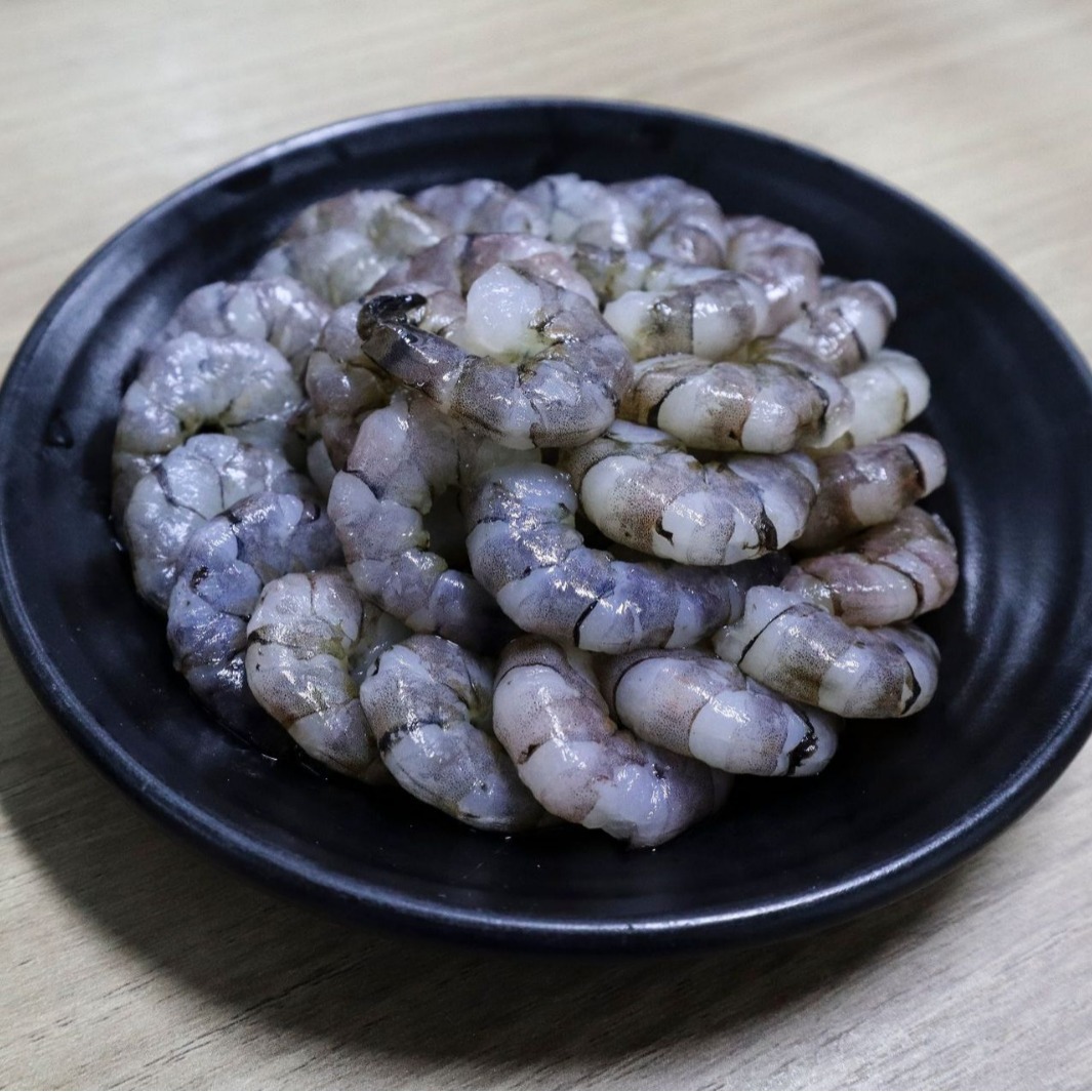 tôm tôm tươi, lạnh, tôm nóng đen, 250 gram thịt tôm, thịt tôm.