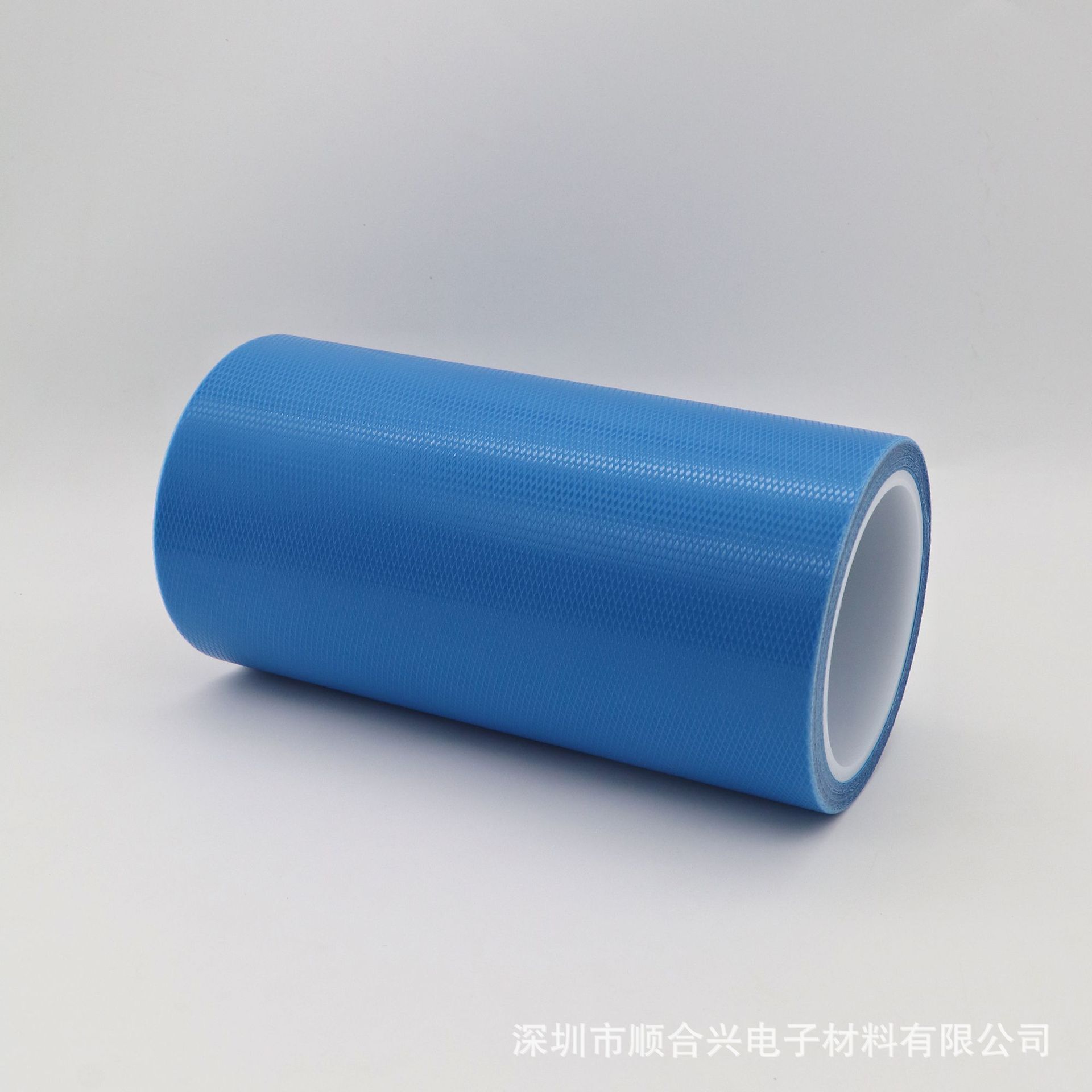 Blue PE-lined imitation flow long-linked thin membranes, waterproof viscoscular thermal silicon rubber separation platoon.