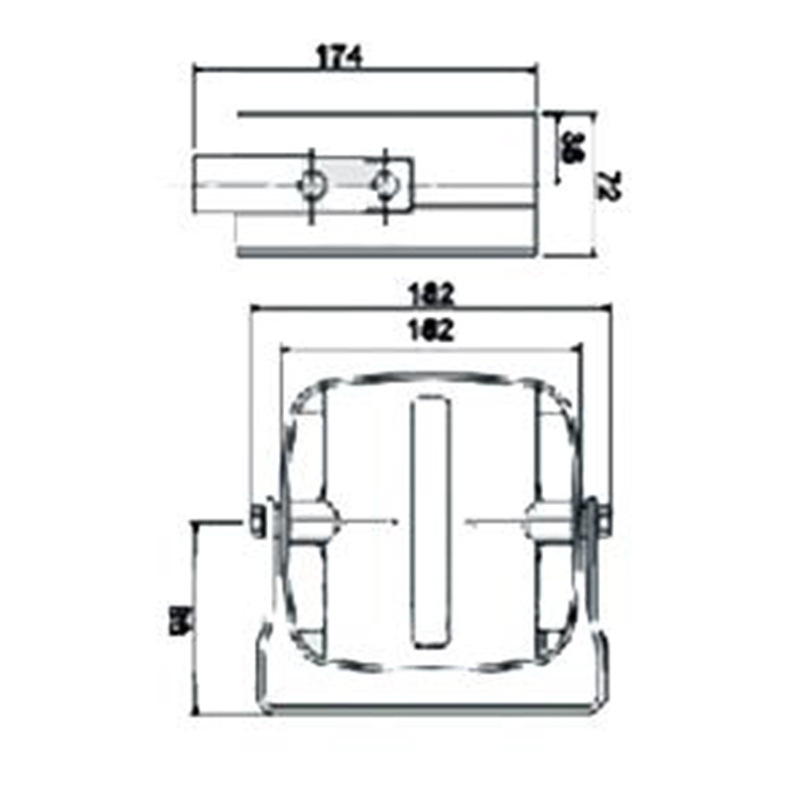 100 W-car promotional horns, high-sound speaker speakers, car-mounted amplifier horns.